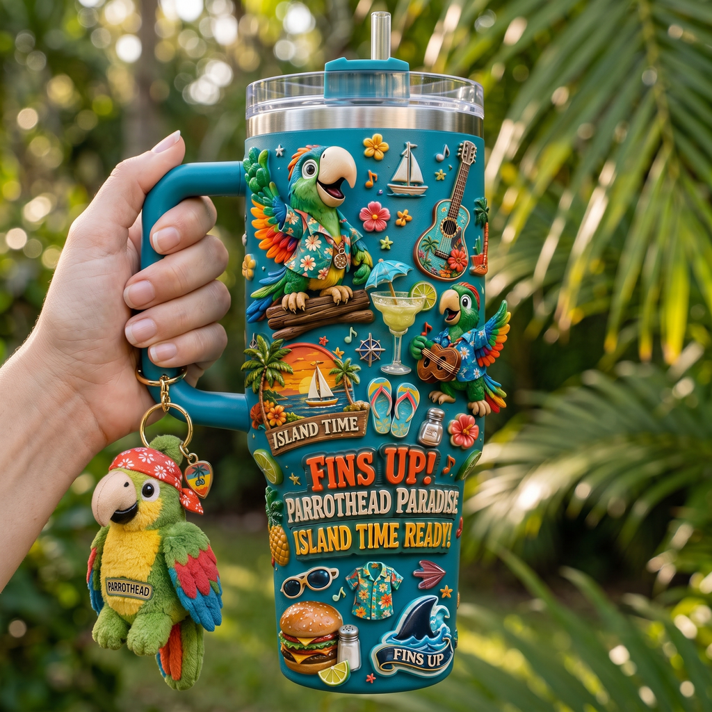 JMBF 40oz Tumbler With Handle HTTT