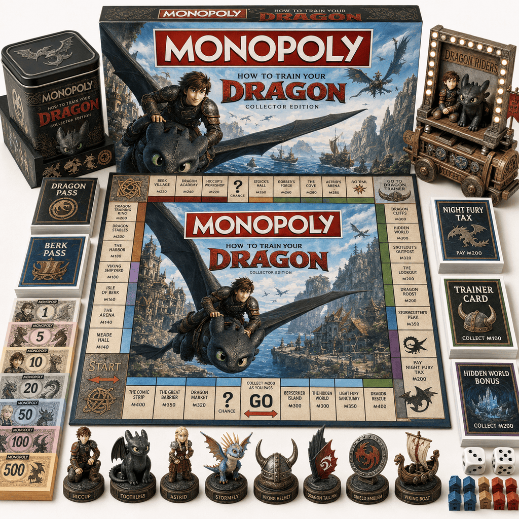 Premium HTTYD Board Game BMD