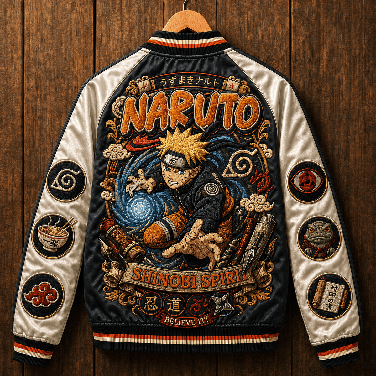 PREMIUM NRT SATIN BASEBALL JACKET NTNA